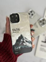 قاب موبایل آیفون نورث فیس ( The North face ) برفی محافظ دوربین استندشو - تصویر 2