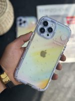 قاب موبایل آیفون ستاره رنگین کمانی شفاف