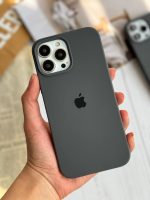 قاب موبایل آیفون سیلیکون اورجینال داخل جیر پایین بسته