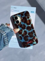 قاب Aqua Leopard آیفون (کدC2088)