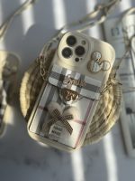 قاب موبایل آیفون میکی باربری جاکارتی دار + بندست بلند