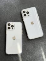 قاب موبایل آیفون ادویا پشت طلق لبه ژله ای بیرنگ - تصویر 2