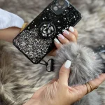 قاب موبایل شیائومی پام پام مشکی + پاپ سوکت + پام پام