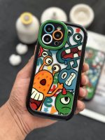 قاب موبایل آیفون هیولا شهر عجیب محافظ لنزدار