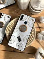 قاب موبایل شیائومی ساعت آیینه نگین دار