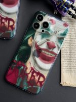 قاب موبایل آیفون نقاشی جوکر محافظ لنزدار - تصویر 2