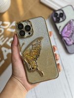 قاب موبایل آیفون پروانه پولکی آکواریومی تک بال - تصویر 2