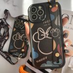 قاب موبایل شیائومی میکی موس دیزنی + بند بلند یک طرفه