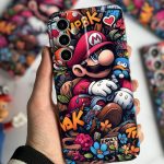 قاب موبایل سامسونگ سوپر ماریو ( قارچ خور )