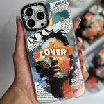 قاب موبایل آیفون صورت نقاشی فونتی