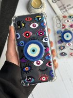 قاب موبایل شیائومی چشم نظر پشت بیرنگ + پاپسوکت