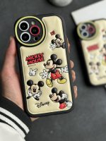 قاب موبایل آیفون میکی موس بالشتی خوشحال محافط لنزدار - تصویر 2