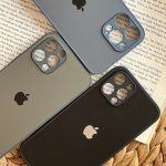 قاب موبایل آیفون جنتلمن پشت گلس محافظ لنزدار