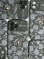 قاب موبایل آیفون گل رز دارک نایت - تصویر 2