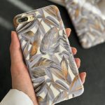 قاب موبایل آیفون برگ پاییزی ( 1057 )