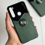 قاب موبایل سامسونگ چرمی دلیکات یشمی