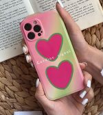 قاب موبایل آیفون قلب سرامیکی محافظ لنزدار ( 1040 ) - تصویر 2