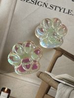 پاپ سوکت پنجه گربه هلوگرامی شیشه ای