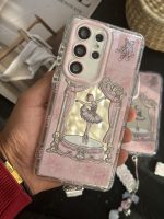 قاب موبایل سامسونگ دختر بالرین جعبه موزیکال بند ست