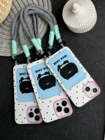 قاب موبایل آیفون گربه نایس کت جاکارتی دار بندی - تصویر 2