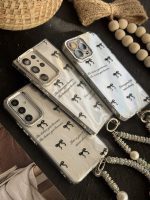 قاب موبایل سامسونگ پاپیون جمله مثبت سیلور + بندست - تصویر 3