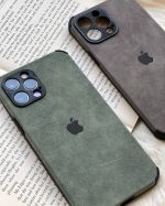 قاب موبایل آیفون جیر مخملی - تصویر 3