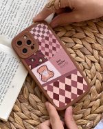 قاب موبایل آیفون بهترین آرزوی خرسی قهوه ای محافظ لنزدار - تصویر 3