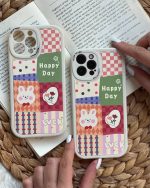 قاب موبایل آیفون روز شاد خرگوشی - تصویر 3