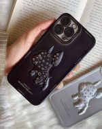 قاب موبایل آیفون بولداگ کروم کول لویی ویتون محافظ لنزدار - تصویر 2