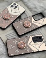 قاب موبایل شیائومی لویی ویتون آینه و نگین حلقه