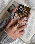 قاب موبایل شیائومی لویی ویتون آینه و نگین حلقه - تصویر 3