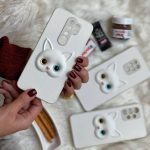 قاب موبایل آیفون گربه چشم تیله ای برجسته