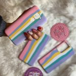 قاب موبایل سامسونگ رنگین کمان سیلیکونی هفت رنگ سری 1 - تصویر 2