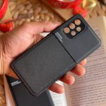 قاب موبایل آیفون تکسچر کلاسیک مشکی