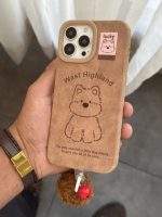 قاب موبایل آیفون دم پاپی سگ زنگوله دار - تصویر 3