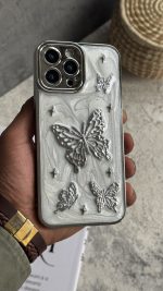 قاب موبایل آیفون پروانه گلامور - تصویر 3