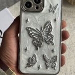 قاب موبایل آیفون پروانه گلامور