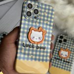 قاب موبایل آیفون گربه کیتی استندشو استریپ