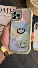 قاب موبایل آیفون سبز پاستلی محافظ لنزدار - تصویر 2