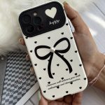 قاب موبایل آیفون میدنایت پاپیون قلبی