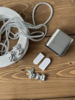 محافظ کابل خرس کرومی نقره ای - تصویر 2