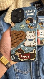 قاب موبایل آیفون سگ جین استایل داکس هوند - تصویر 2