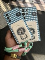 قاب موبایل سامسونگ سگ نقاشی کیوت جاکارتی + بندست