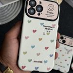 قاب موبایل آیفون قلب کالر فول