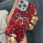 قاب موبایل ( آیفون ) پاپیون چریبو گل رز