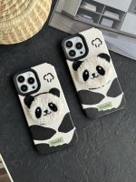 قاب موبایل آیفون پاندا پاپسوکت پشمالو - تصویر 3