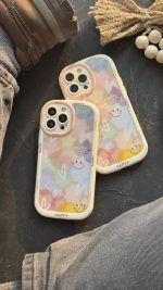 قاب موبایل آیفون لبخند رنگین کمان - تصویر 2