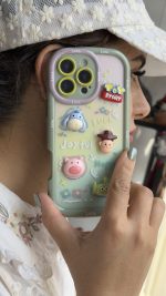 قاب موبایل آیفون توی استوری برجسته سبز - تصویر 3