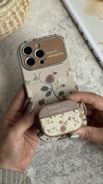 قاب موبایل آیفون گل رز لاو - تصویر 3