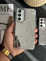 قاب موبایل سامسونگ پاپیون آیینه ای نگین دار - تصویر 2